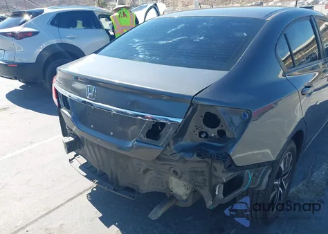 2013 Honda Civic Ex-L z USA, uszkodzony, nr VIN 2HGFB2F90DH513015